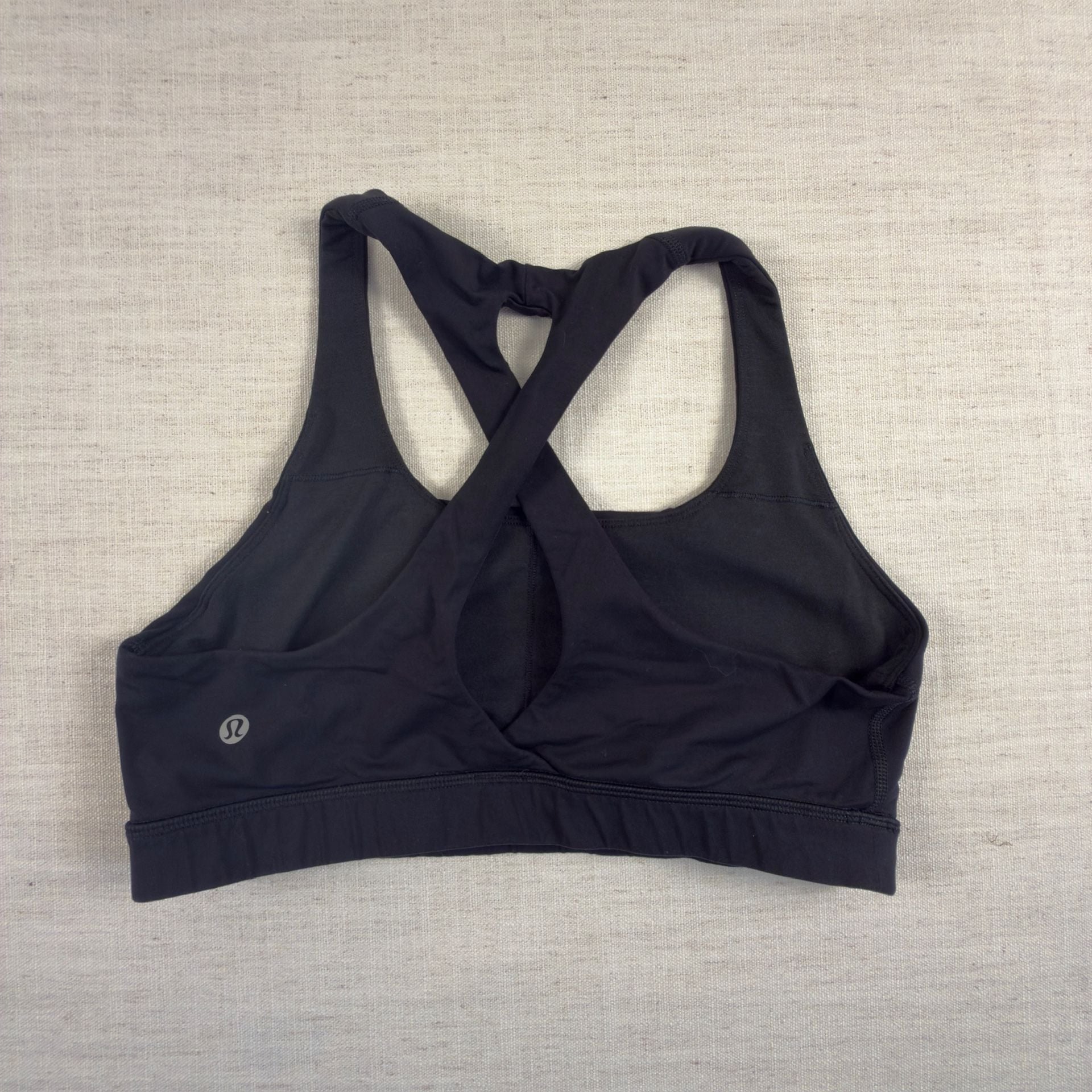 Lululemon Black Cross-Back Sports Bra 2