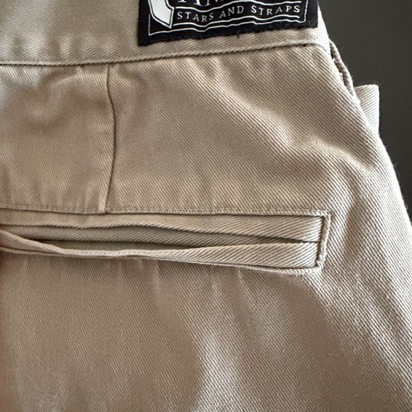 Famous Stars and Straps Khaki Chino Shorts Size 34