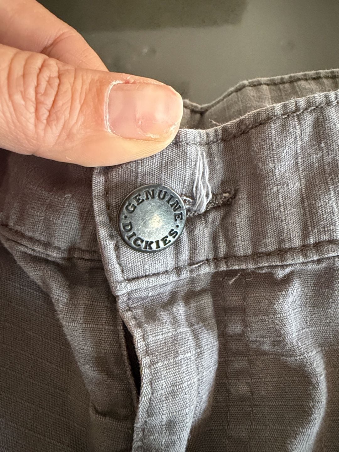 Genuine Dickies Ripstop Cargo Shorts Gray 3