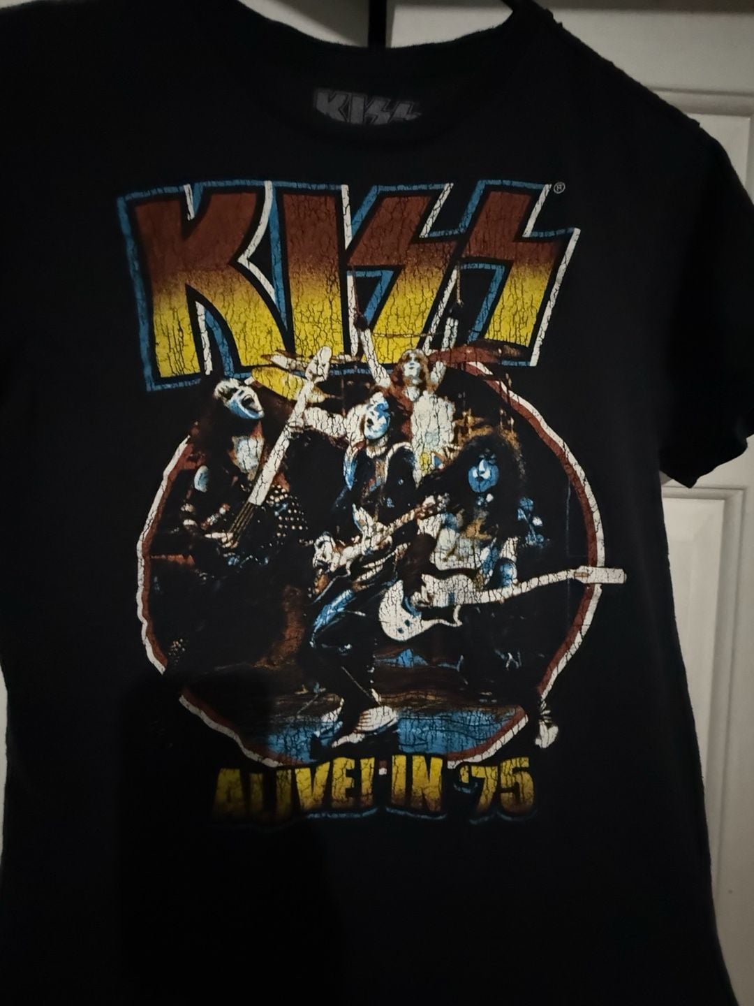 KISS Alive! In '75 Graphic T-Shirt Size Mens Small 2