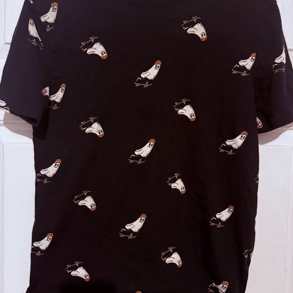 Old Navy Soft Printed Crew-Neck T-Shirt For Boys XL