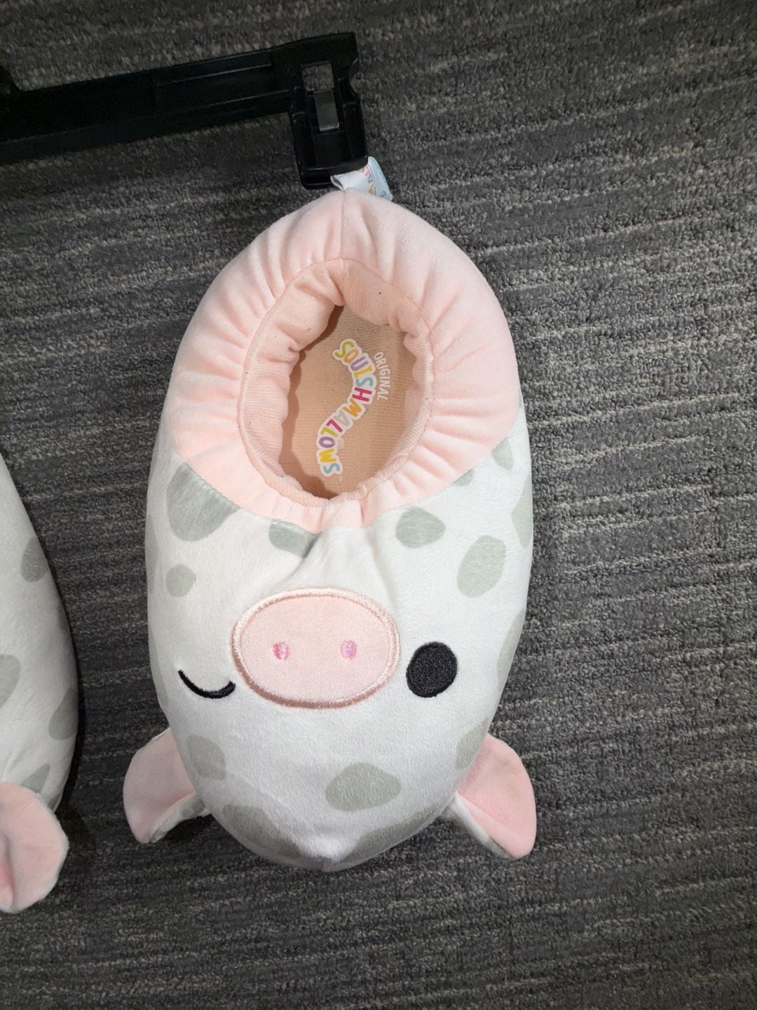 Squishmallows Cow Slippers Size L 8/9 3