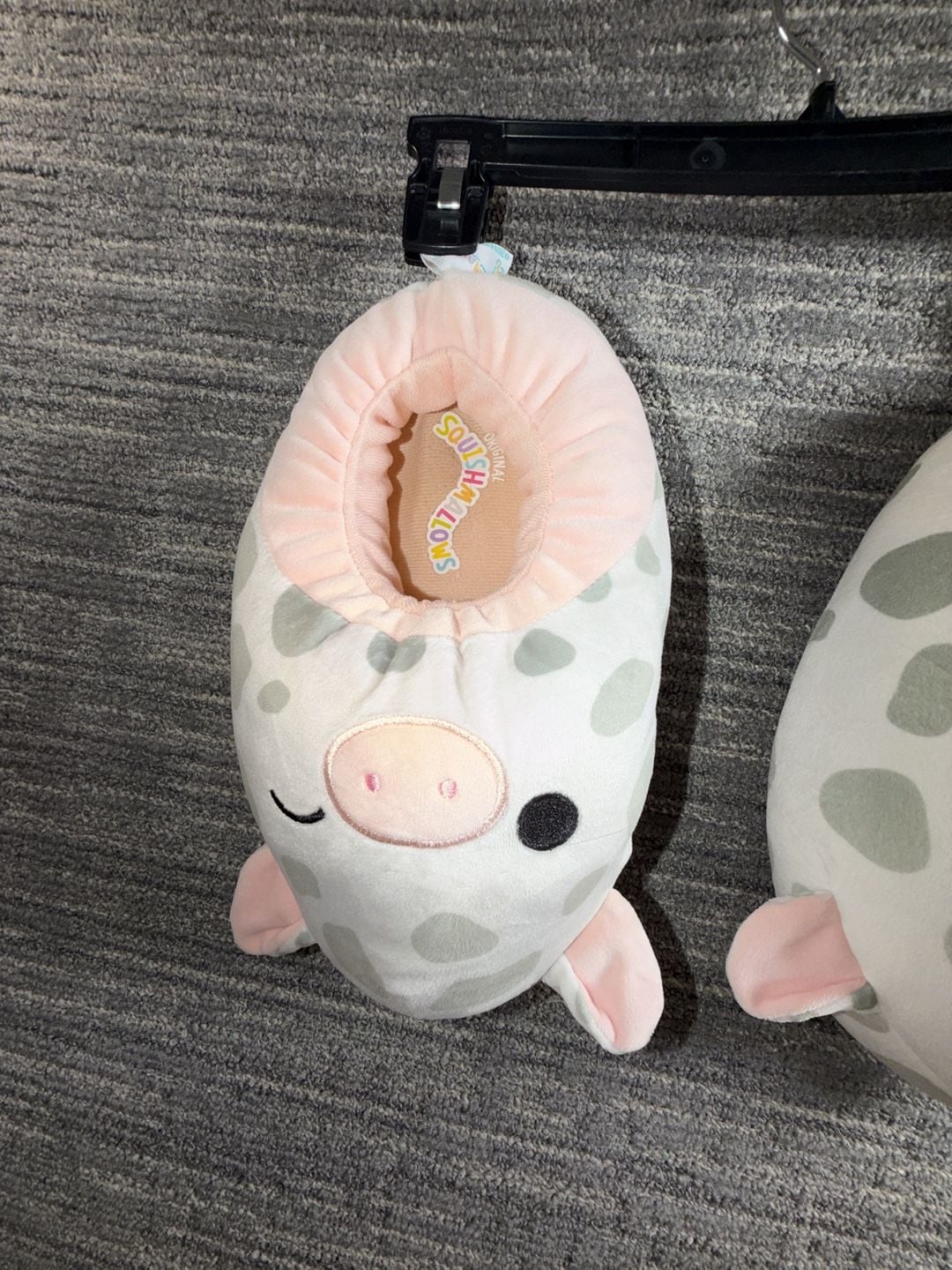 Squishmallows Cow Slippers Size L 8/9 4