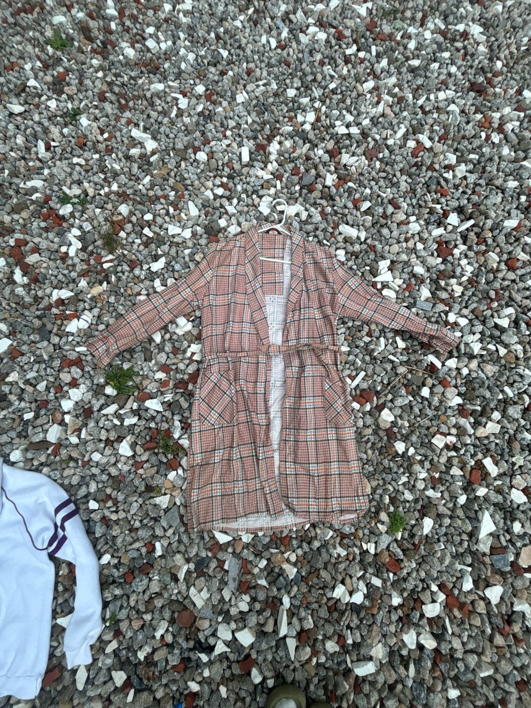 Vintage Harcourt Plaid Robe Size M 1