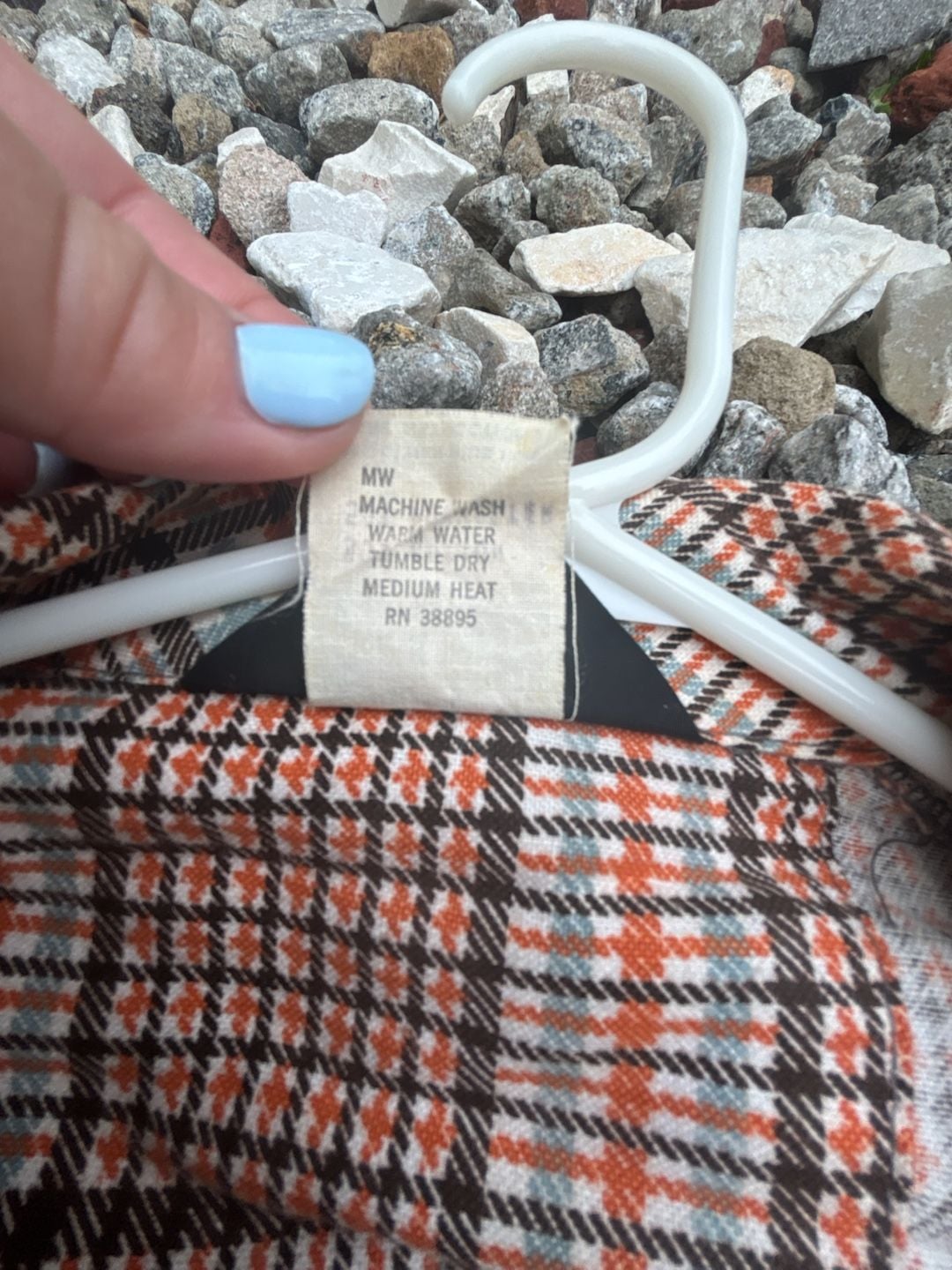 Vintage Harcourt Plaid Robe Size M 6