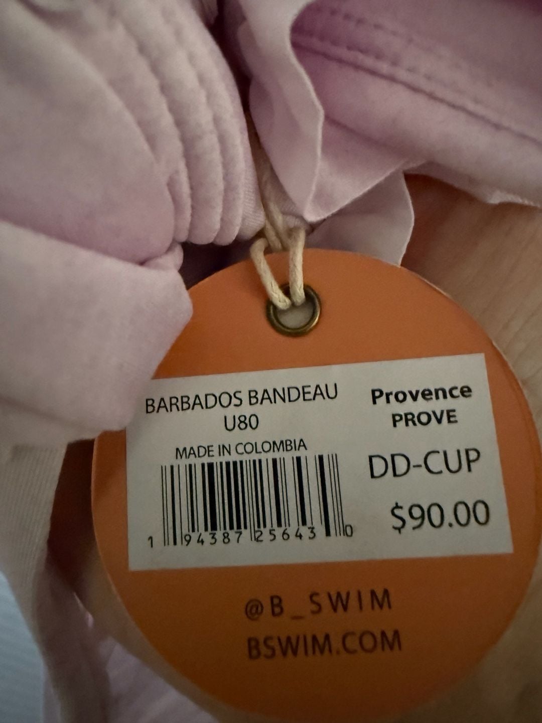 B Swim Barbados Bandeau Bikini Set Provence DD-Cup 5