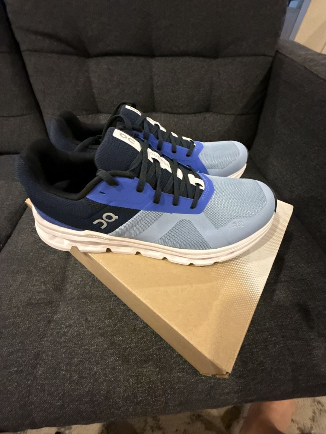 On Running Cloudrunner Chambray Midnight Running Shoes - 10.5W / 9M  7