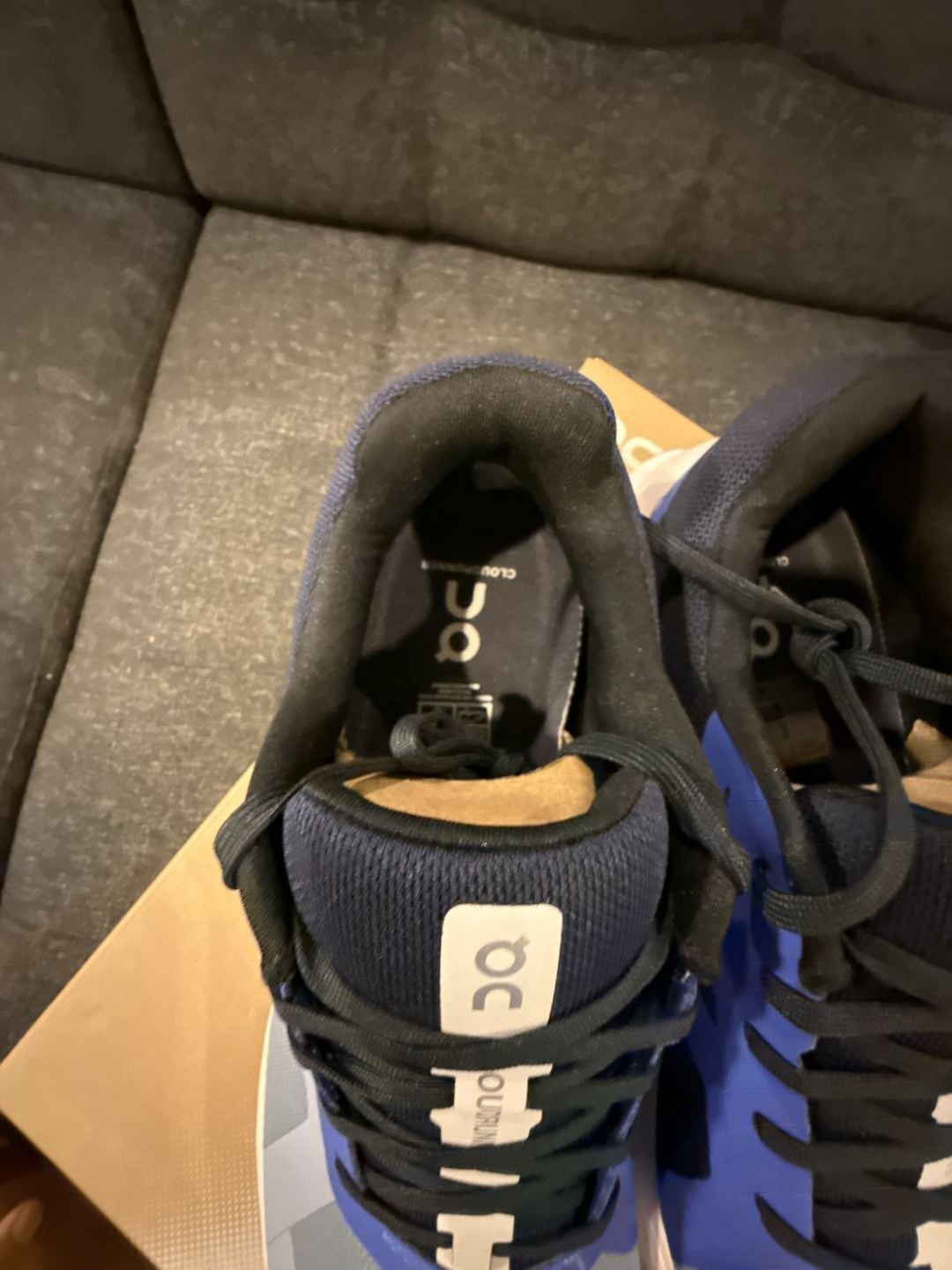 On Running Cloudrunner Chambray Midnight Running Shoes - 10.5W / 9M  9