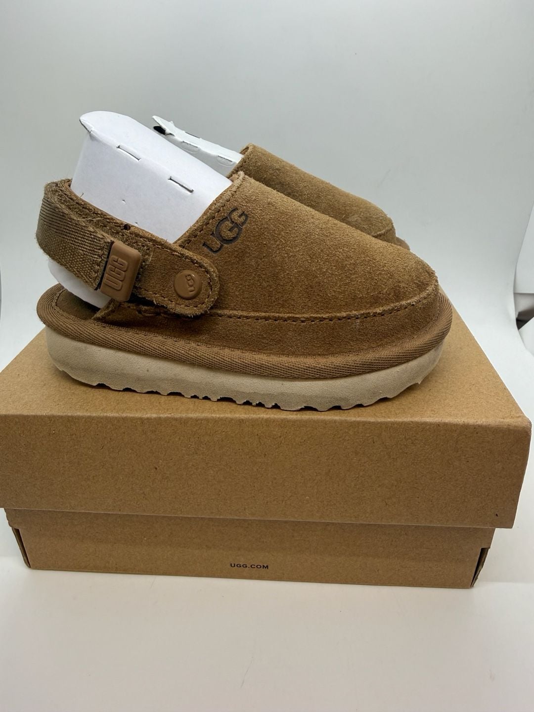 UGG Unisex Child Venture Daze Suede Clog Sandals Size 6 3