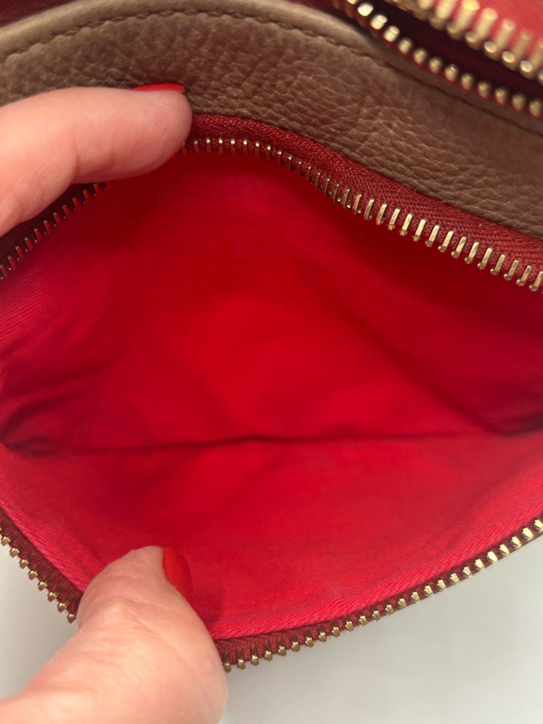 Dooney & Bourke Pebble Leather Triple Zip Crossbody Bag 8