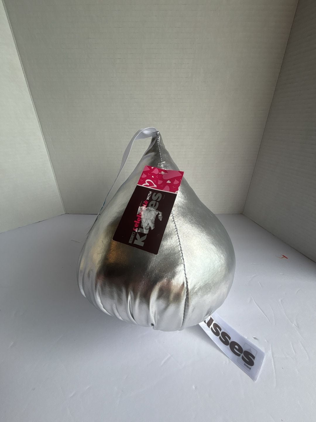Dan Dee Hershey's Kisses Plush Silver Stuffed Toy 8” NEW 1