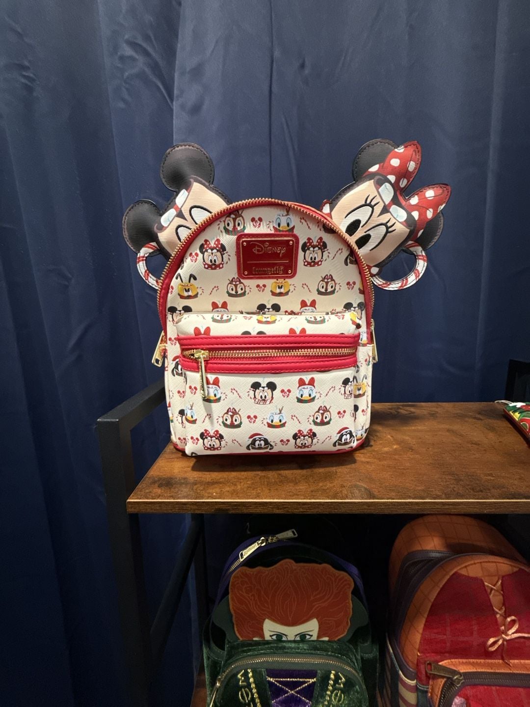 Loungefly Disney Holiday Characters Mini Backpack 1