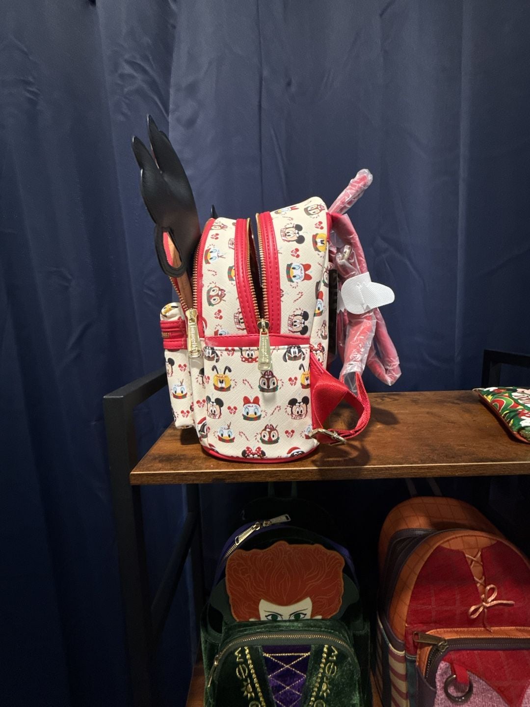 Loungefly Disney Holiday Characters Mini Backpack 2