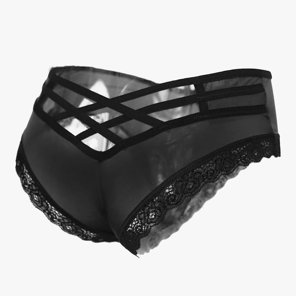 Sofishie Strappy Criss-Cross Panties, Black, Small : : Clothing, Shoes & Accessories, CA