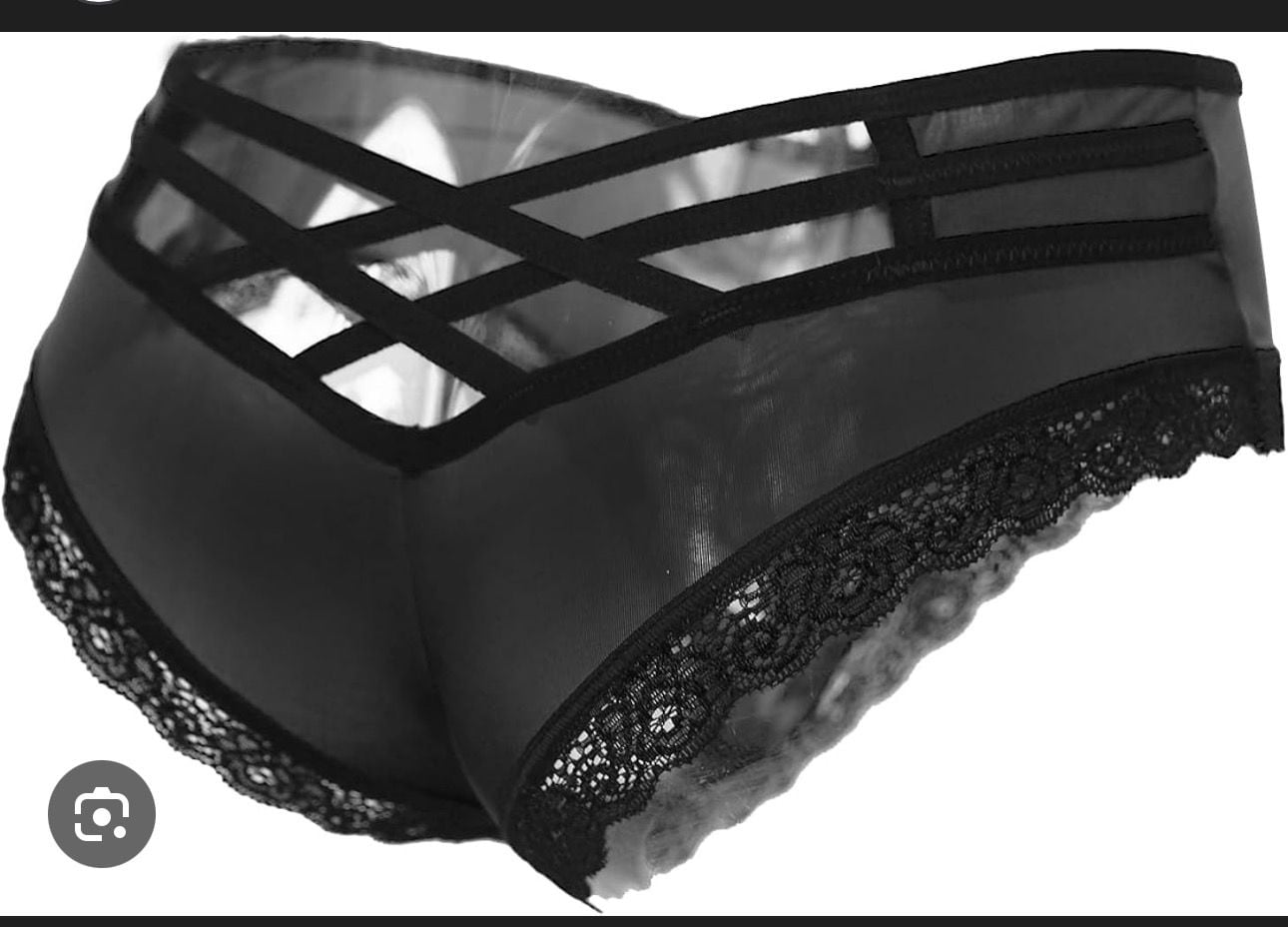 Sofishie Strappy Criss-Cross Panties, Black, Small : : Clothing, Shoes & Accessories, CA 3