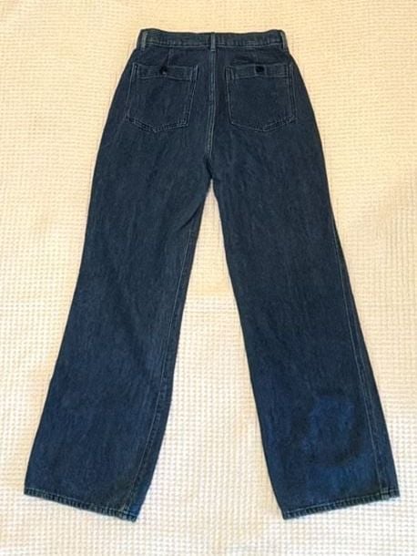 Wilfred Free Size 6 High Rise Patch Pocket Straight Leg Jeans 5