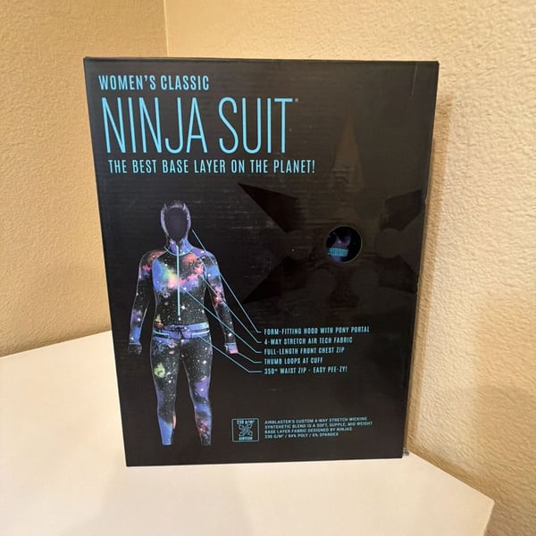 Airblaster Women's Classic Ninja Suit Base Layer Galaxy Print