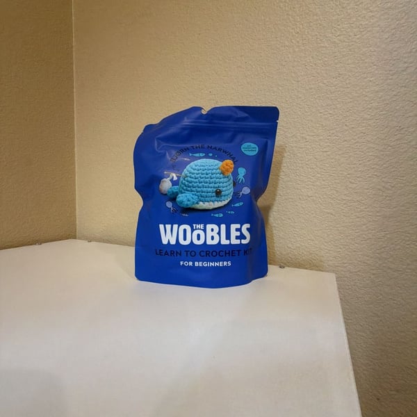 The Woobles Bjorn The Narwhal Learn To Crochet Kit