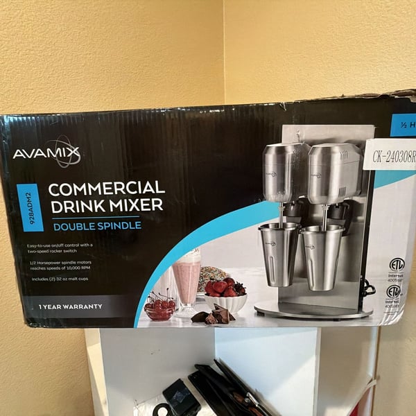 Avamix 928ADM2 Commercial Double Spindle Drink Mixer