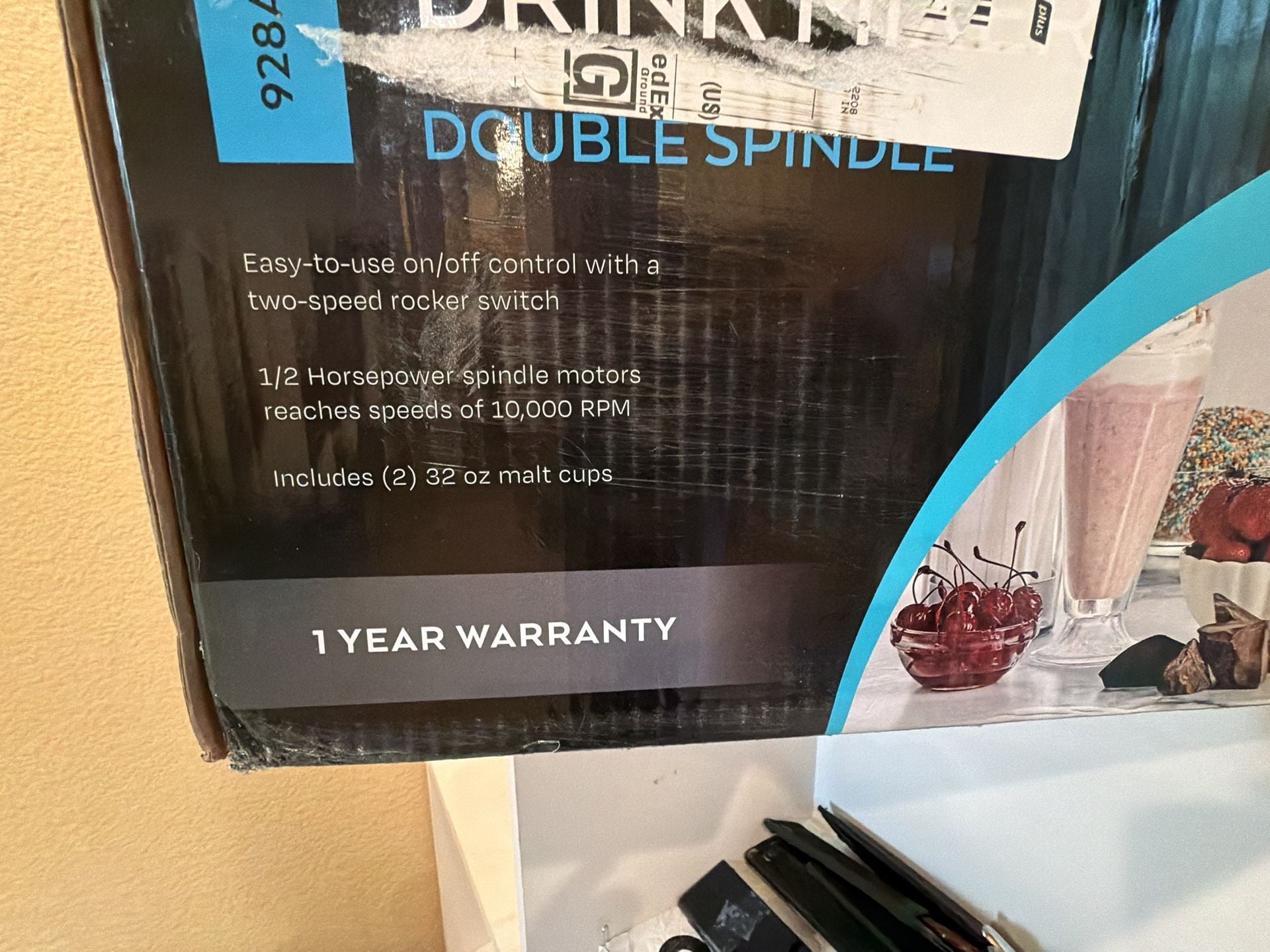 Avamix 928ADM2 Commercial Double Spindle Drink Mixer 4