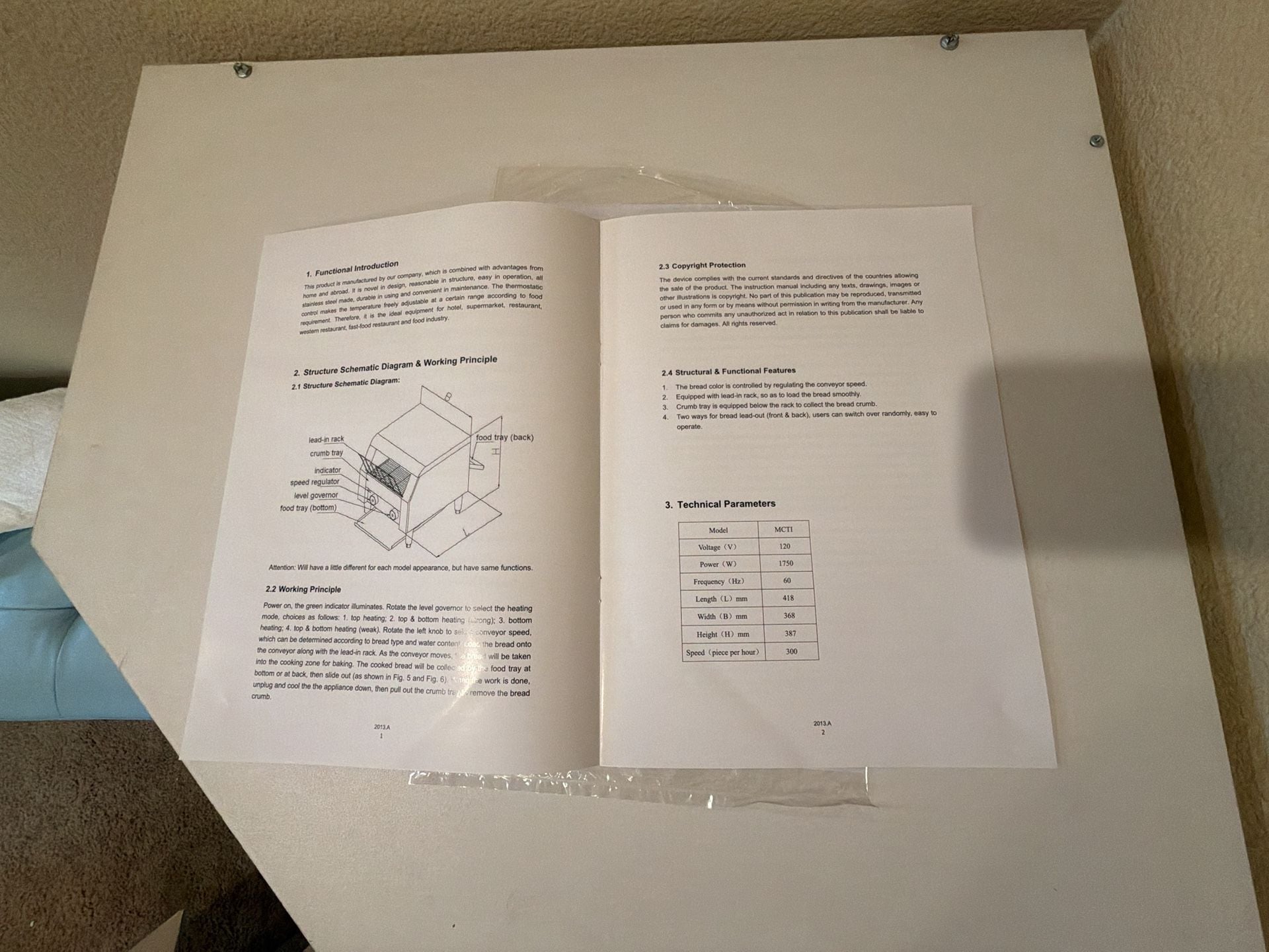 Motak Electric Conveyor Toaster 7