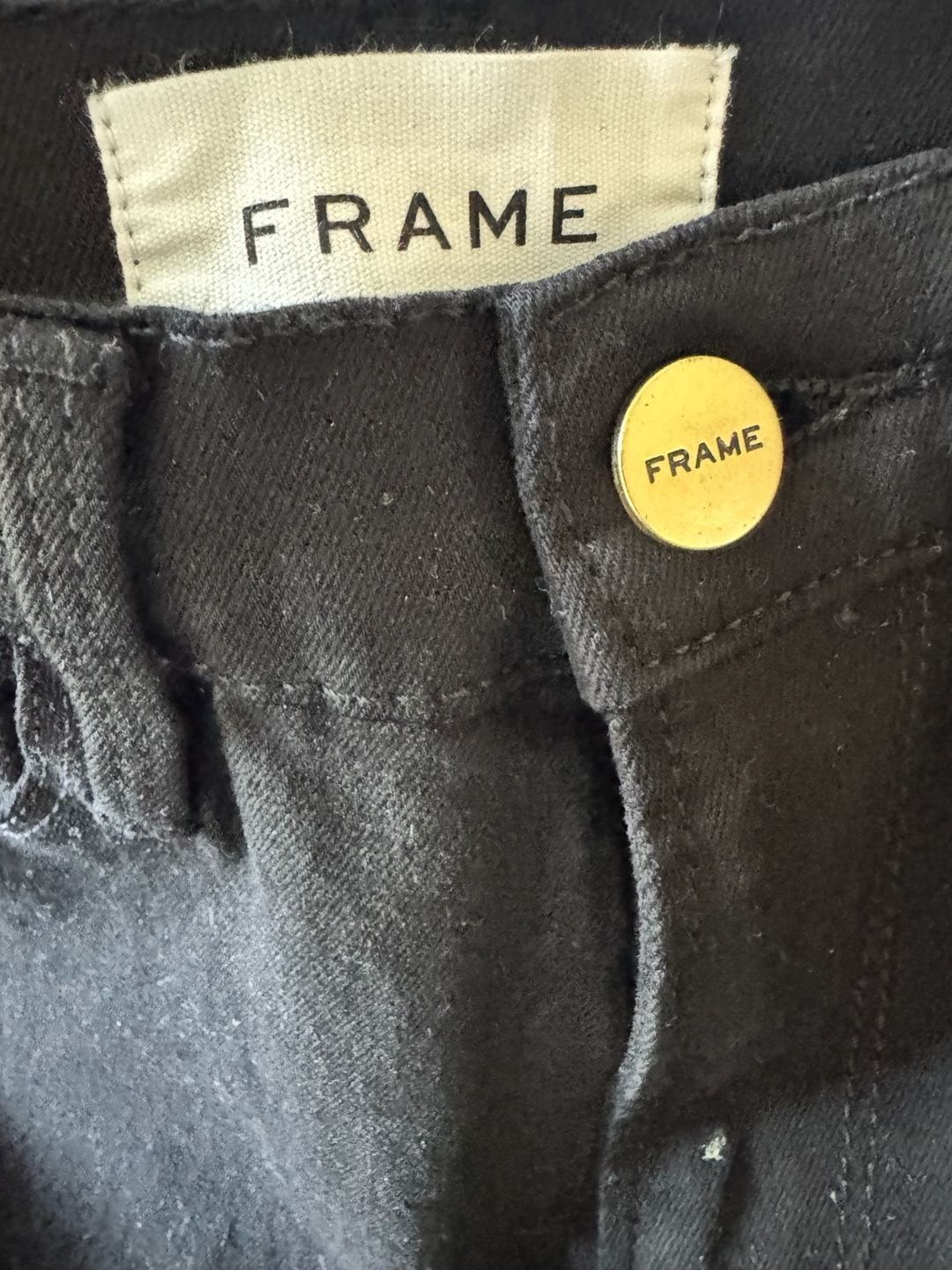 FRAME Ali High Rise Cigarette Jeans Size 24 2
