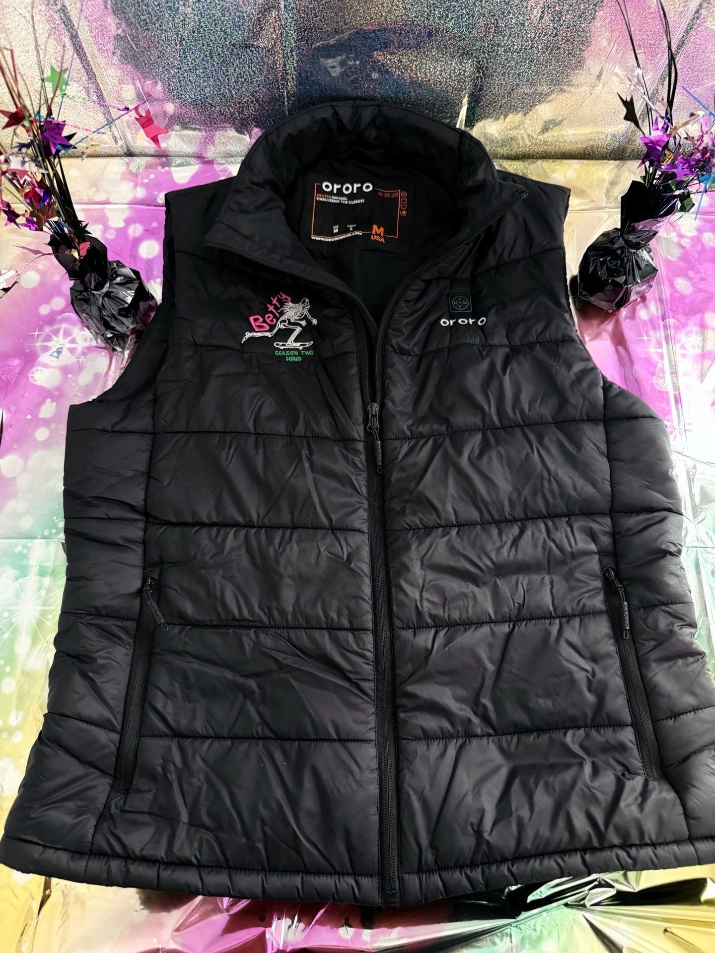 Ororo Betty Season Two HBO Heated Vest Size M 3