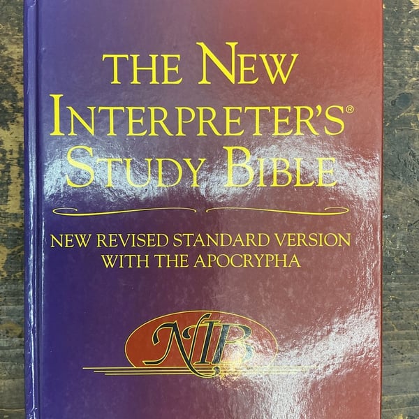 The New Interpreter's Study Bible New Revised Standard Version with the Apocrypha