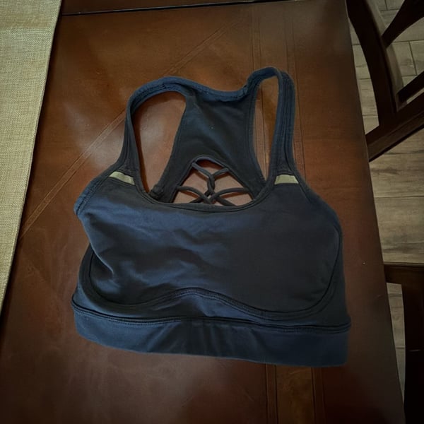 Lululemon Free to Be Serene Bra Black Strappy Back