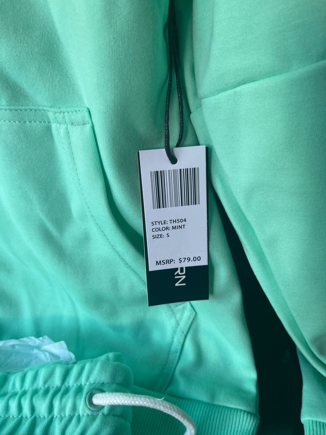 New True Born Mint Tracksuit Set Size Small - Hoodie & Joggers NWT 4