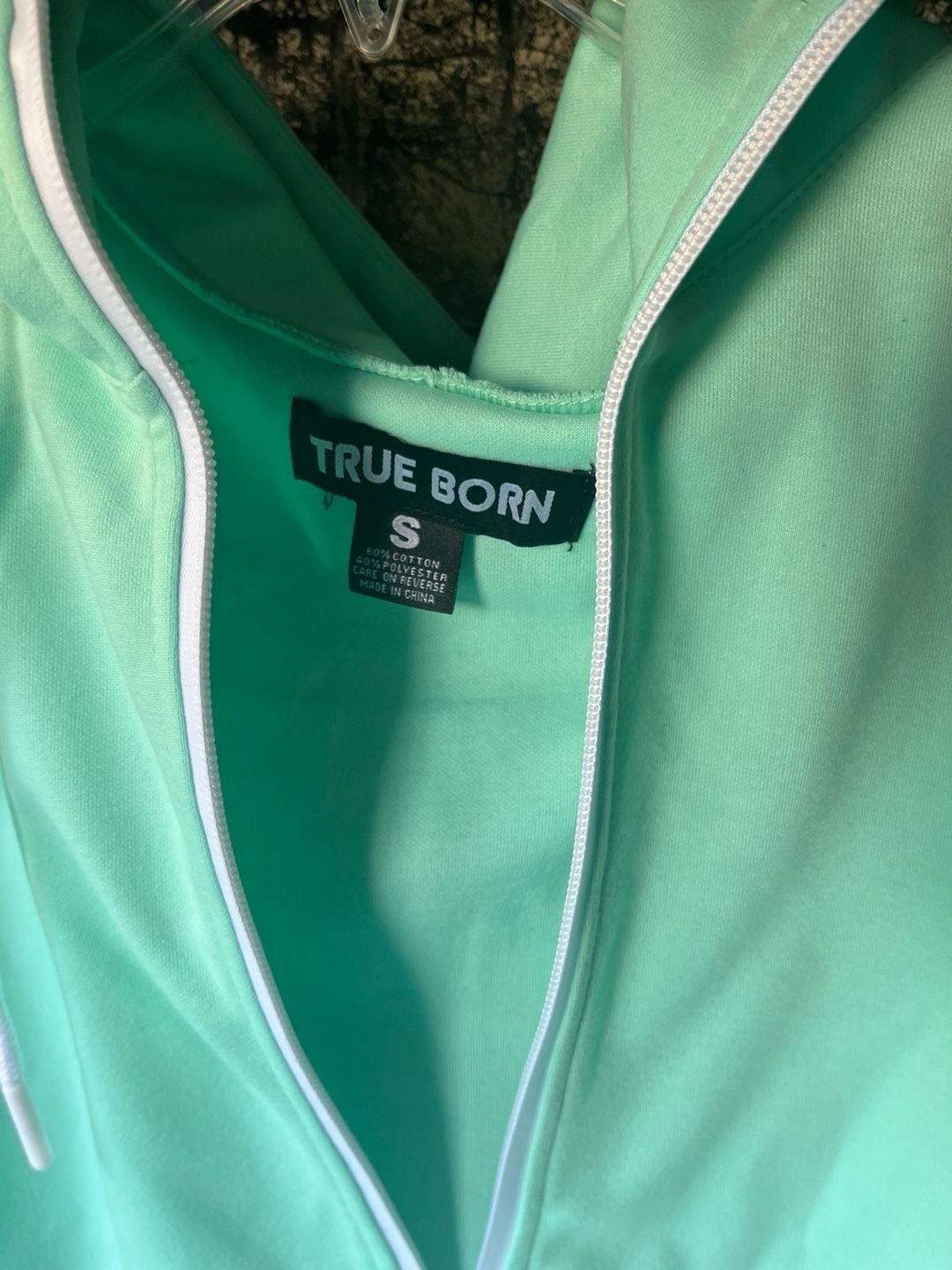 New True Born Mint Tracksuit Set Size Small - Hoodie & Joggers NWT 5