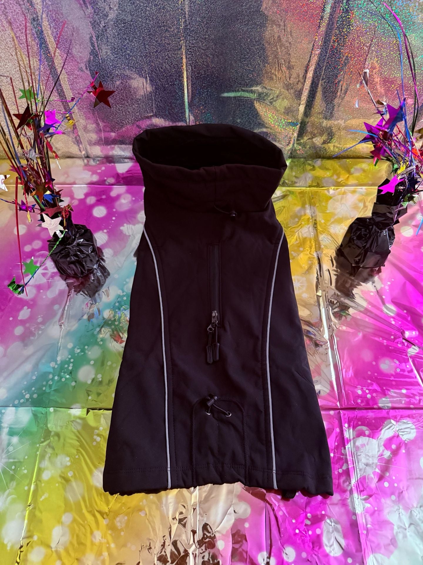 Hurtta Summit Parka Dog Coat Black Size M 1