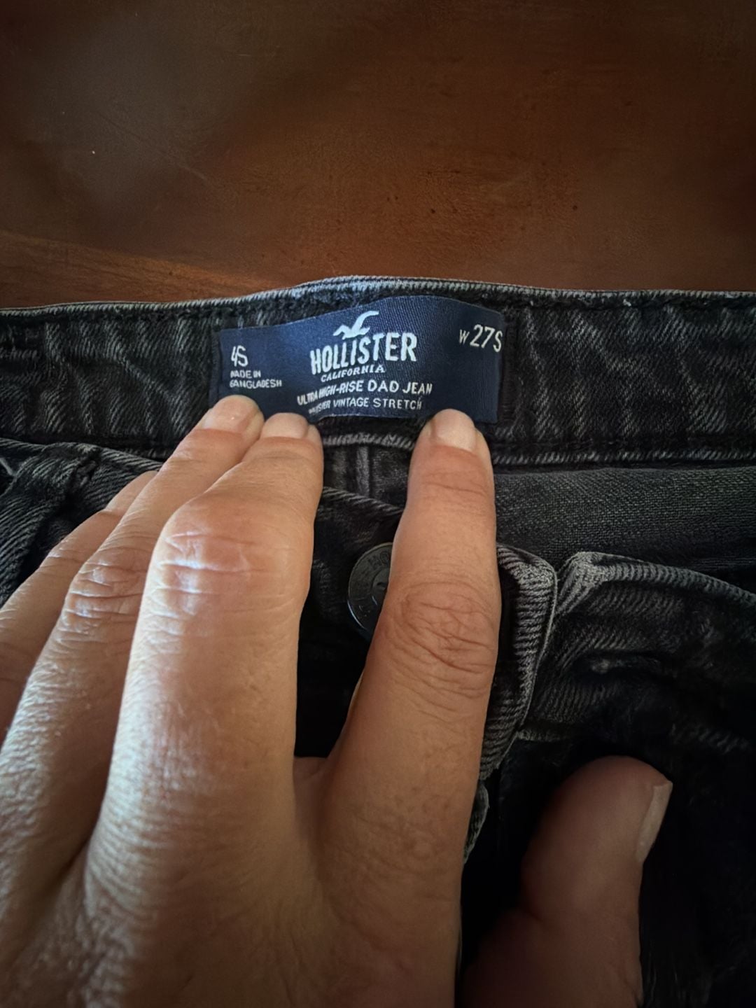 Hollister Ultra High-Rise Dad Jeans Size 4S W27S 5