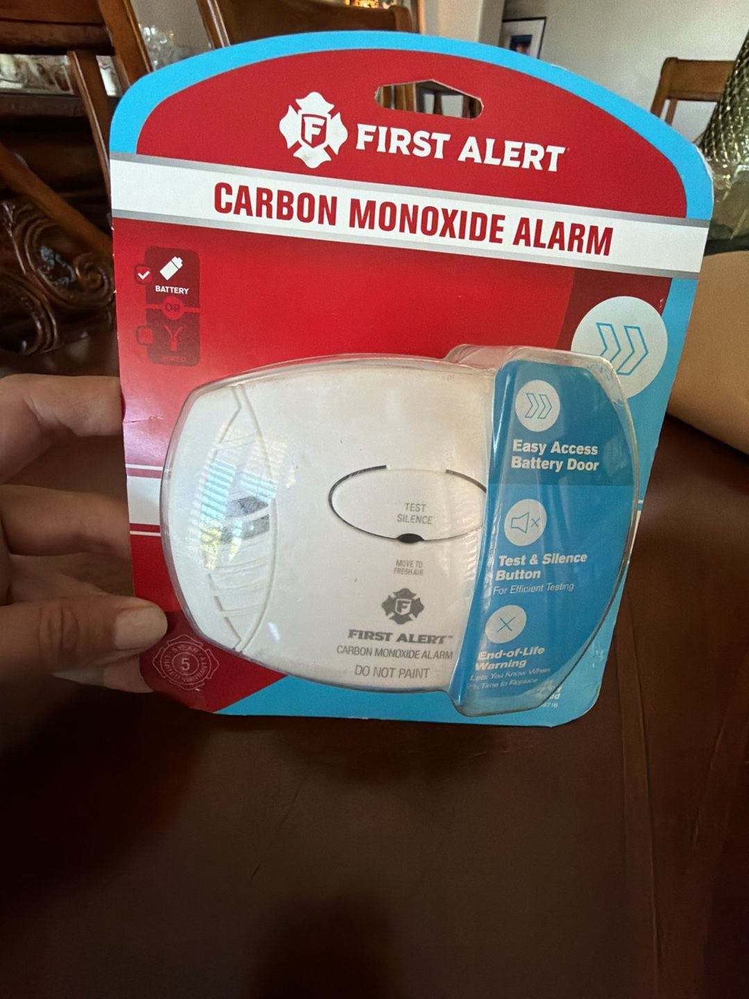 First Alert CO400 Battery Operated Carbon Monoxide Alarm 1