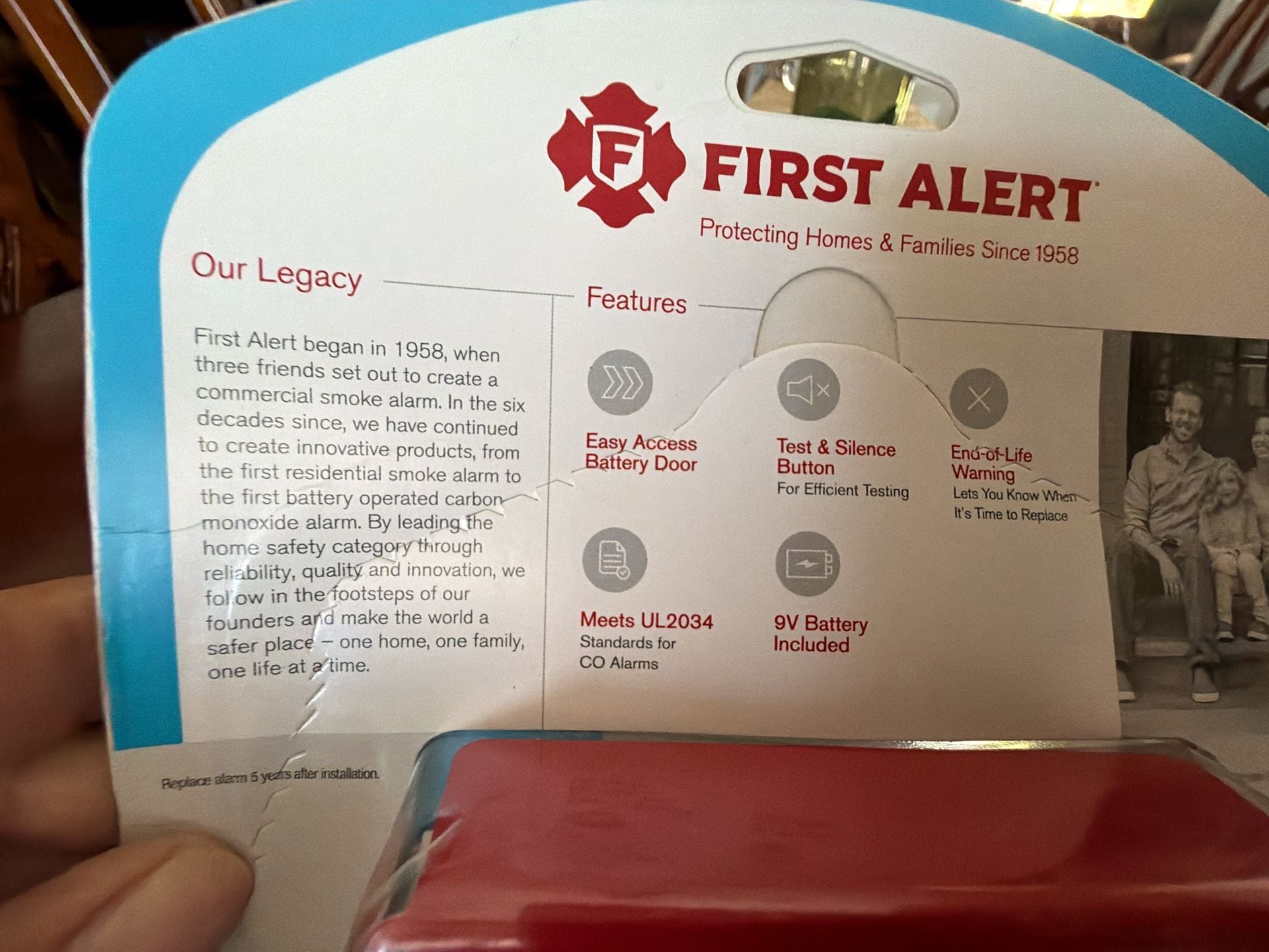 First Alert CO400 Battery Operated Carbon Monoxide Alarm 7