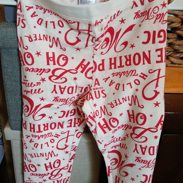 Old Navy Holiday Thermal Pajama Pants Size M