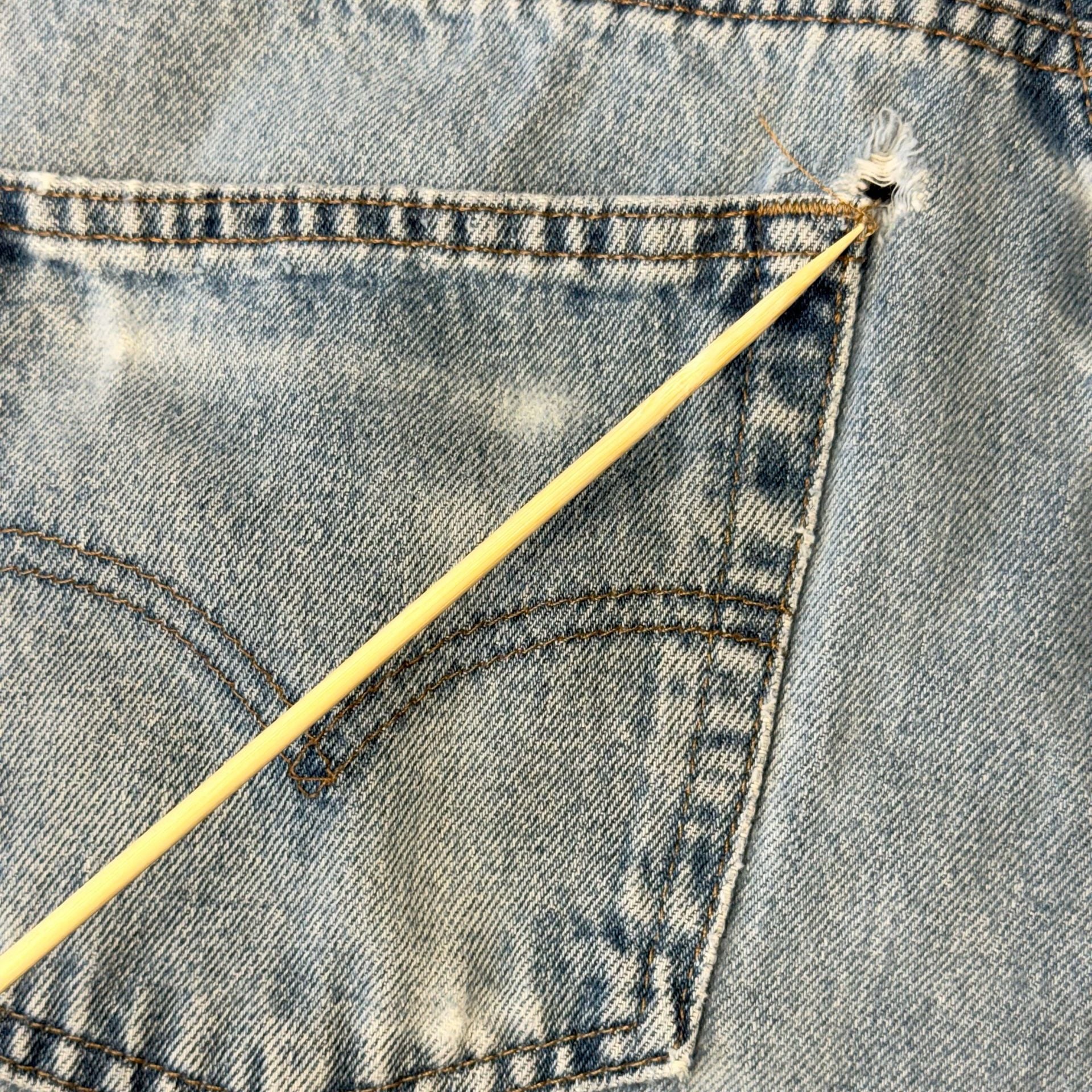 Vtg 90s Levi’s SilverTab BAGGY Pleated Jeans 34x30 /36x30 USA Made Cotton Grunge 10