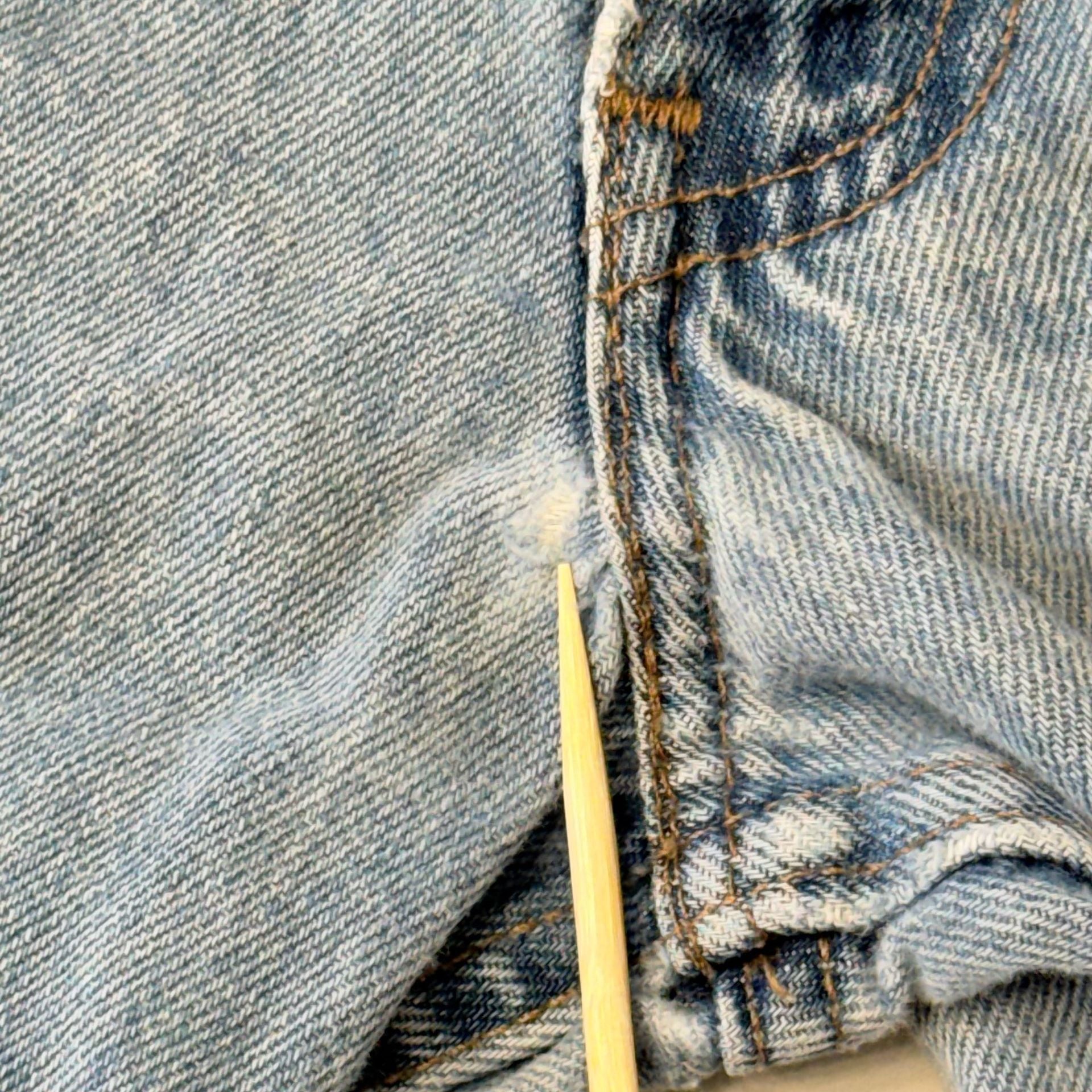 Vtg 90s Levi’s SilverTab BAGGY Pleated Jeans 34x30 /36x30 USA Made Cotton Grunge 11