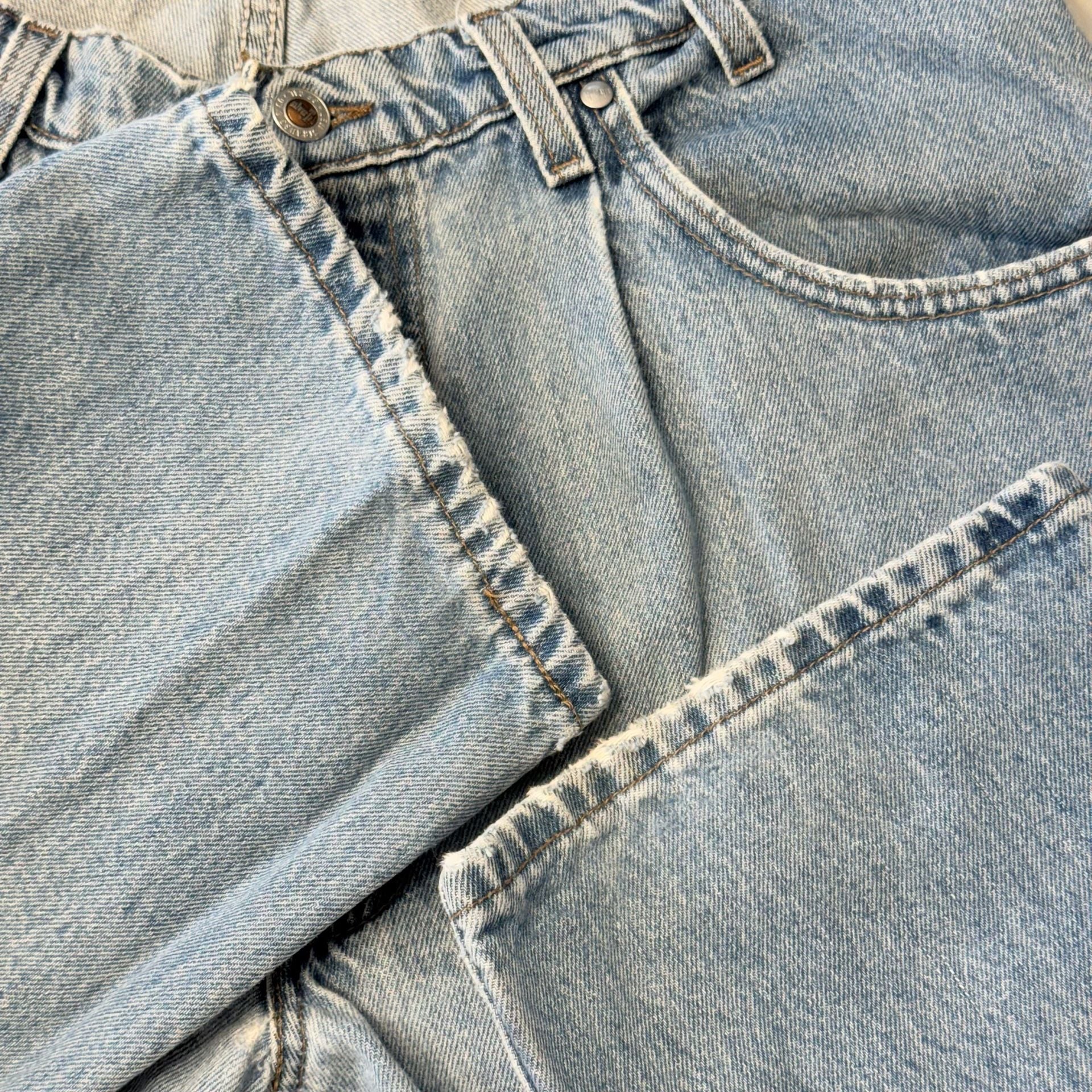 Vtg 90s Levi’s SilverTab BAGGY Pleated Jeans 34x30 /36x30 USA Made Cotton Grunge 12