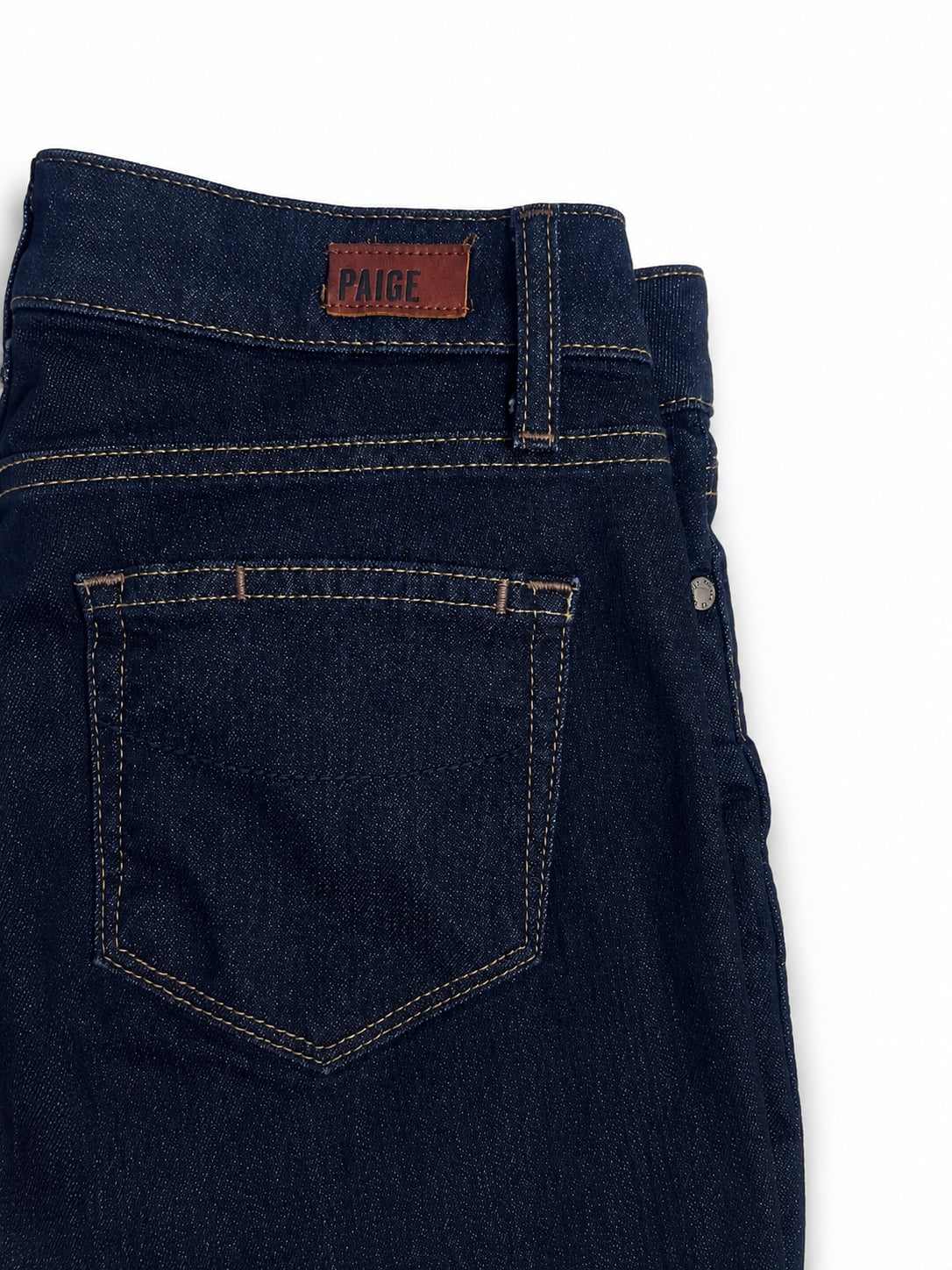 Paige Dark Wash Bootcut Jeans 3