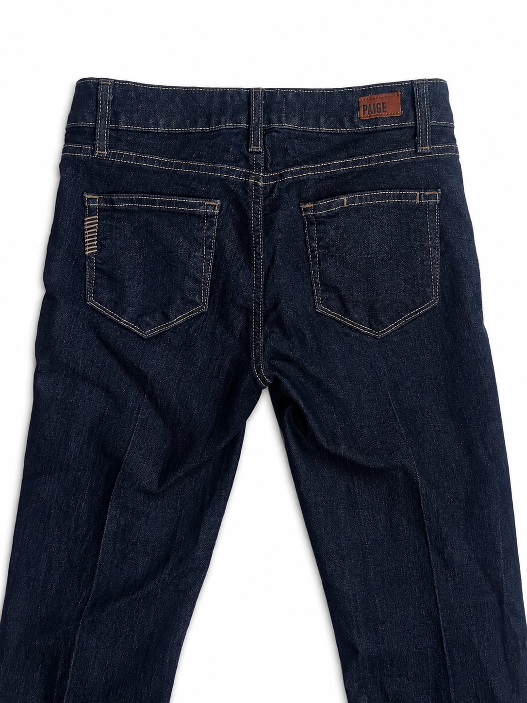 Paige Dark Wash Bootcut Jeans 7