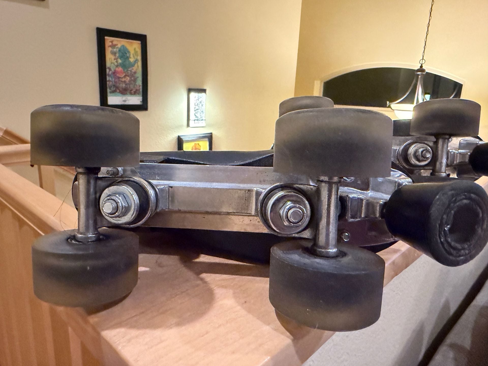 Flamingueo Vintage Style Roller Skates Black Size USA 6 10