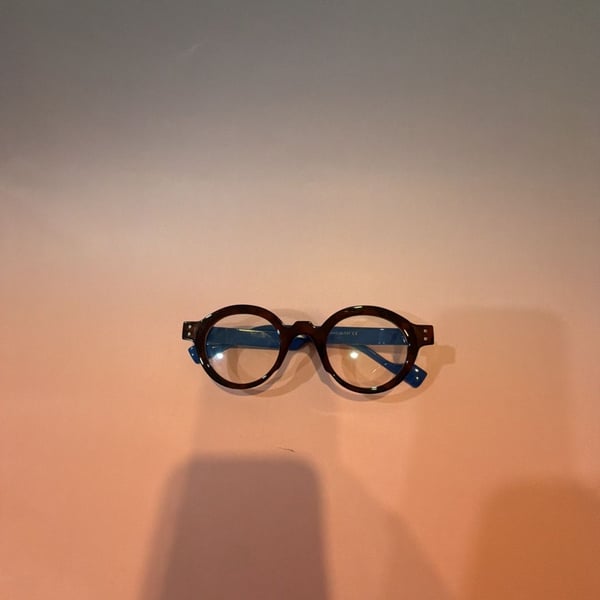 Korea Screen protected Tortoise Shell Round Frame Glasses 44-26-147