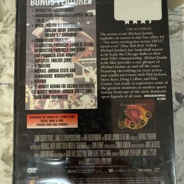 Michael Jordan to the Max DVD