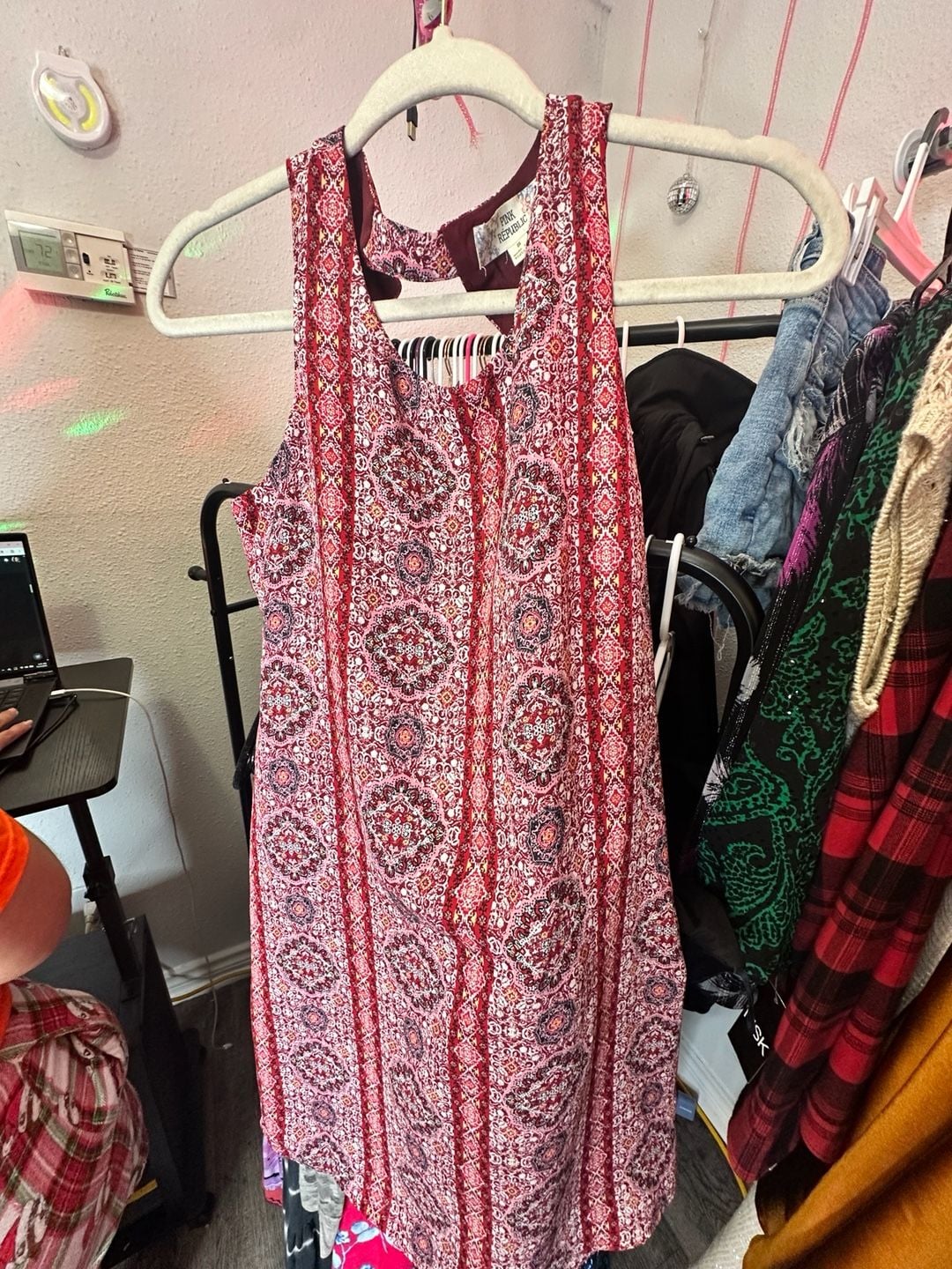 Pink Republic Womens Mini Dress, Multicolor, Size: M 2