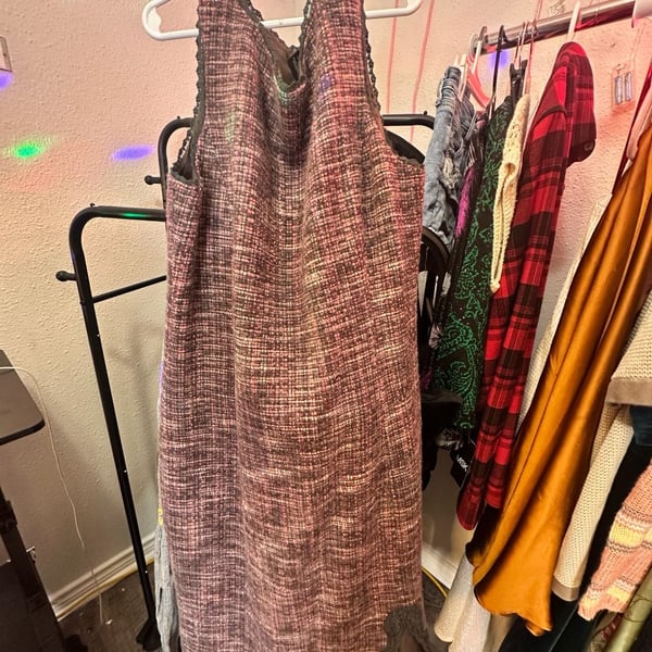 Tweed Mini Dress – ,