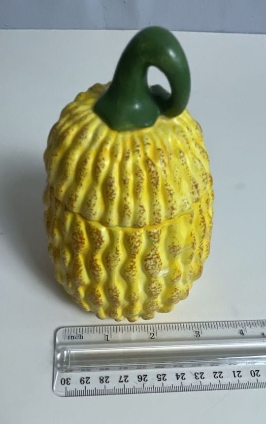Yankee Candle Ceramic Gourd Lidded Candle Jar 5