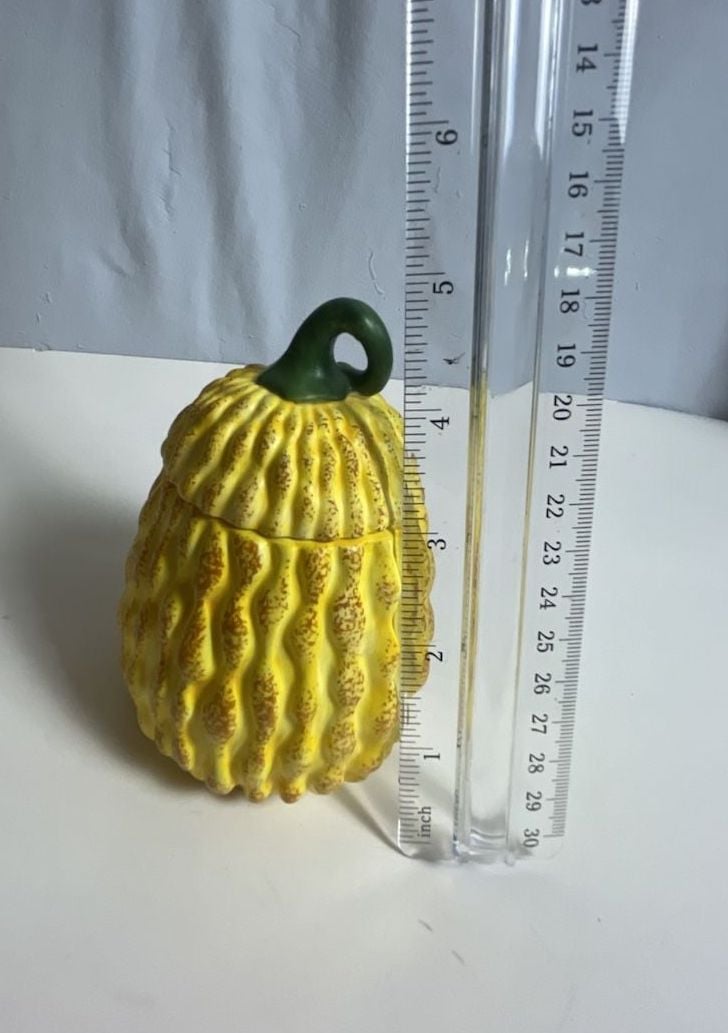 Yankee Candle Ceramic Gourd Lidded Candle Jar 3