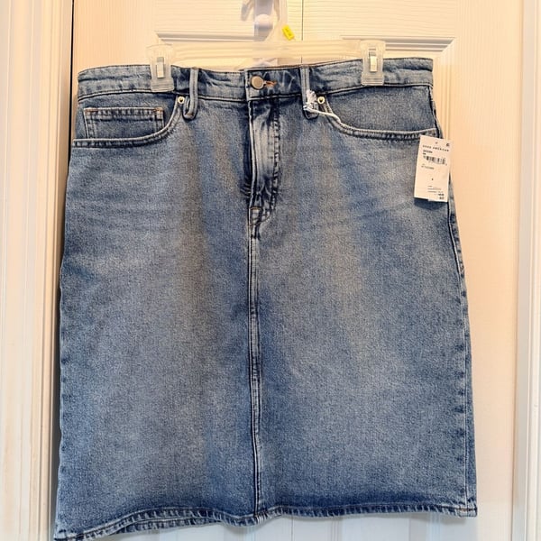 Good American Denim Mini Skirt Size 6/28