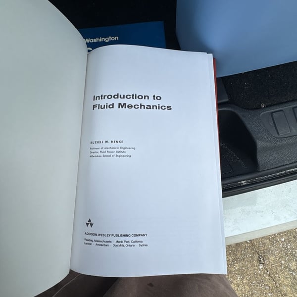 Introduction to Fluid Mechanics by Russell W. Henke